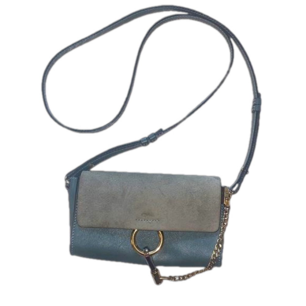 Chloe crossbody bag suede leather